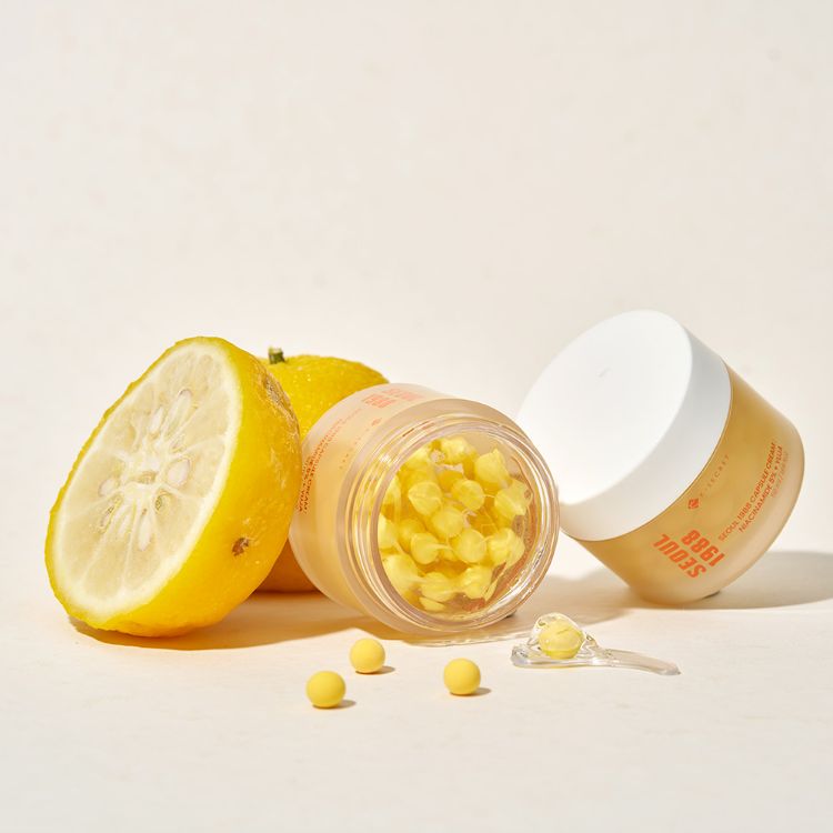KSECRET moisturizer for hormonal dark spots, uneven texture, and flat sallow skin tones – Radiance-boosting "Yuja" cream from Atelier De Glow UAE.