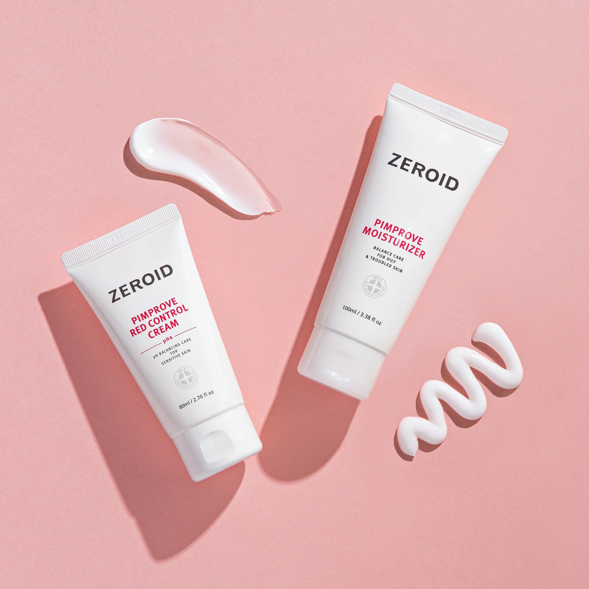 Lightweight gel-cream texture of Zeroid Pimprove - Matte finish for oily skin - Atelier De Glow UAE