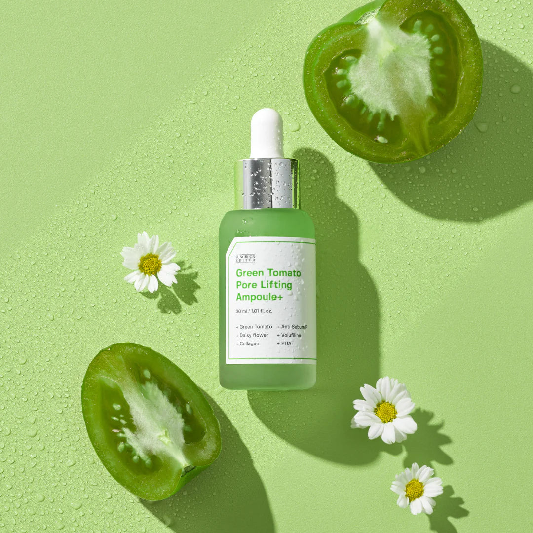sungboon editor green tomato pore lifting ampoule 30ml