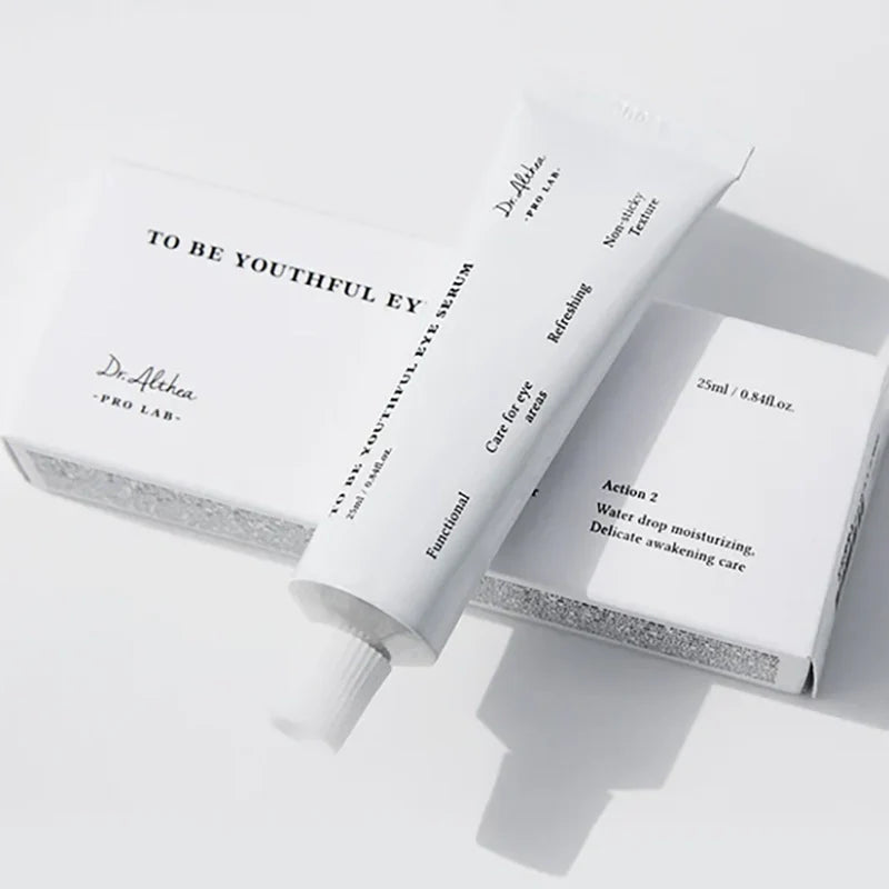 Dr. Althea Eye Serum for treating crow’s feet, fine lines, and under-eye puffiness – Anti-aging Korean eye care from Atelier De Glow UAE.