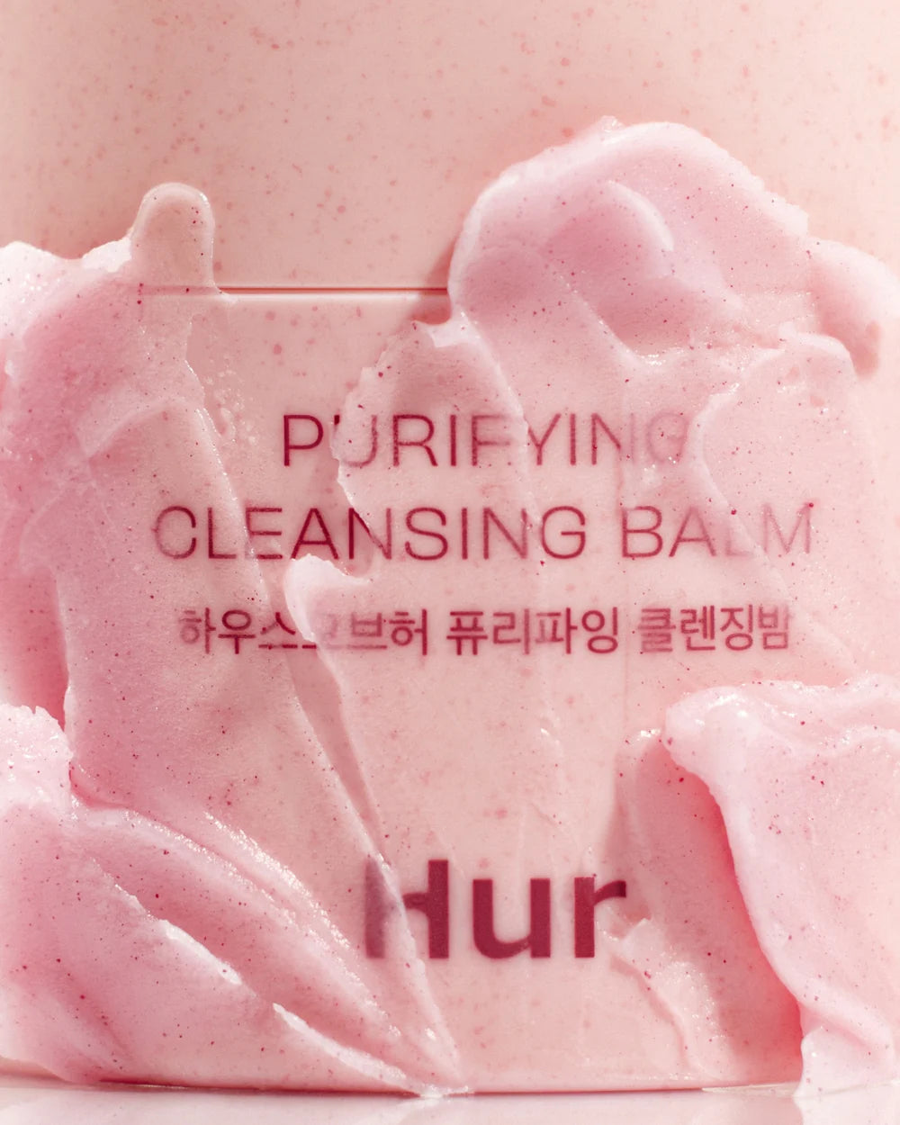 House of Hur Cleansing Balm – Professional-grade "Pore Vacuum" for achieving a fresh, matte-glow, and high-definition "Glass Skin" base, shop at Atelier De Glow UAE.