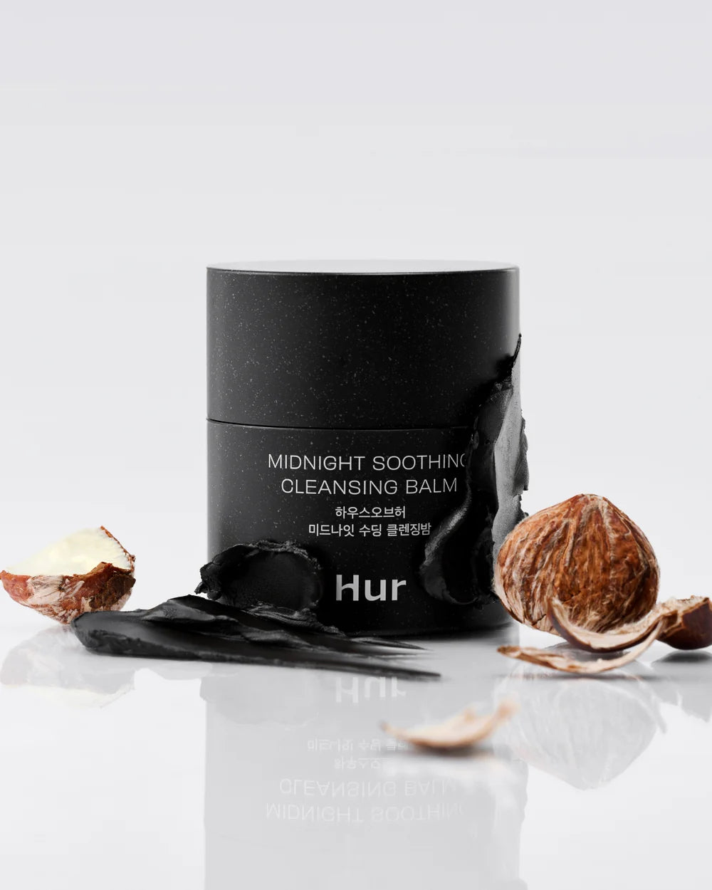 House of Hur Midnight Soothing Cleansing Balm – 50ml calming oil cleanser with Azulene and Lavender available at Atelier De Glow UAE.