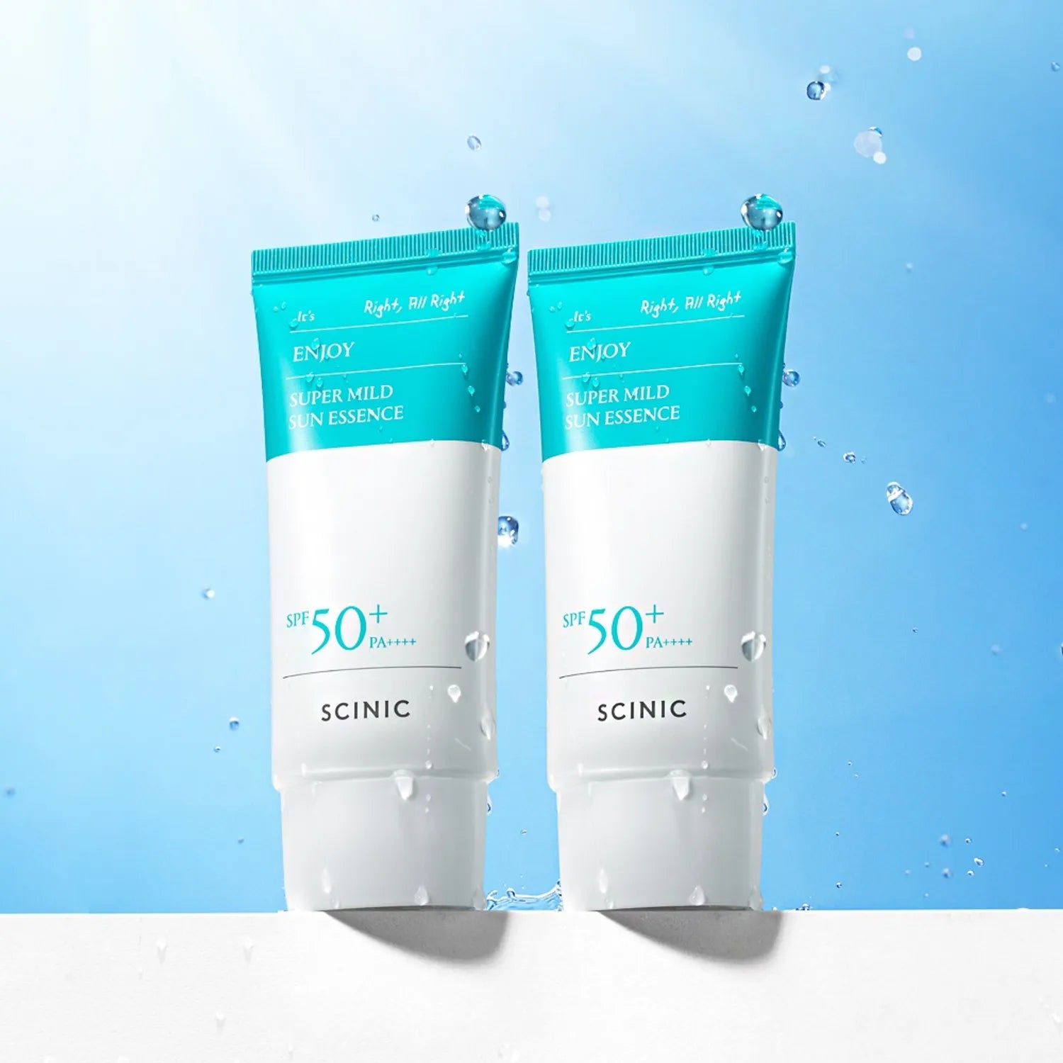 SCINIC Enjoy Super Mild Sun Essence | Atelier De Glow UAE