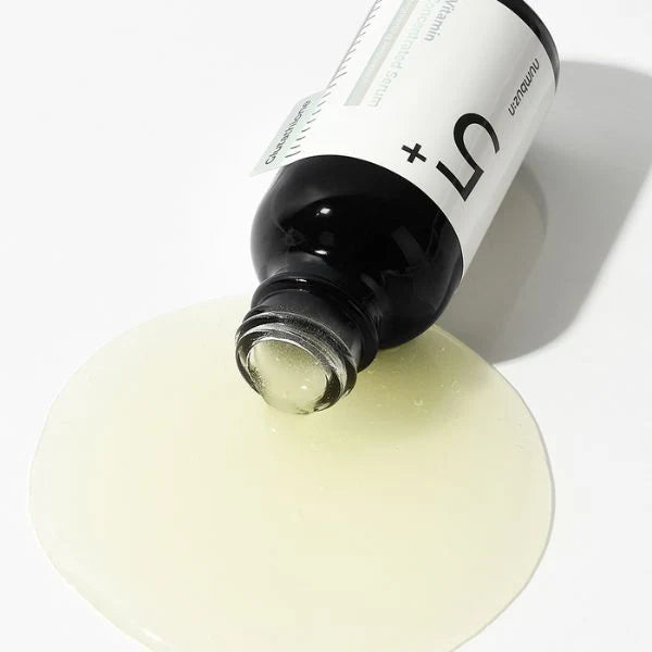 Concentrated, fast-absorbing, and non-sticky serum texture by Numbuzin that delivers deep nourishment for a visibly brighter, glass-skin radiant finish at Atelier De Glow UAE.