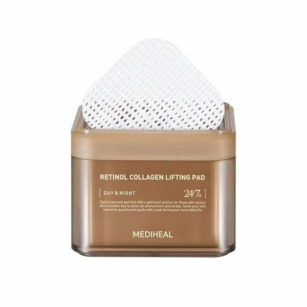 mediheal retinol collagen lifting pad 100 pcs