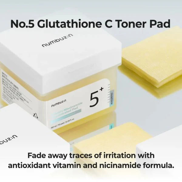 Numbuzin No.5 Vitamin-Niacinamide Concentrated Pad | Atelier De Glow UAE
