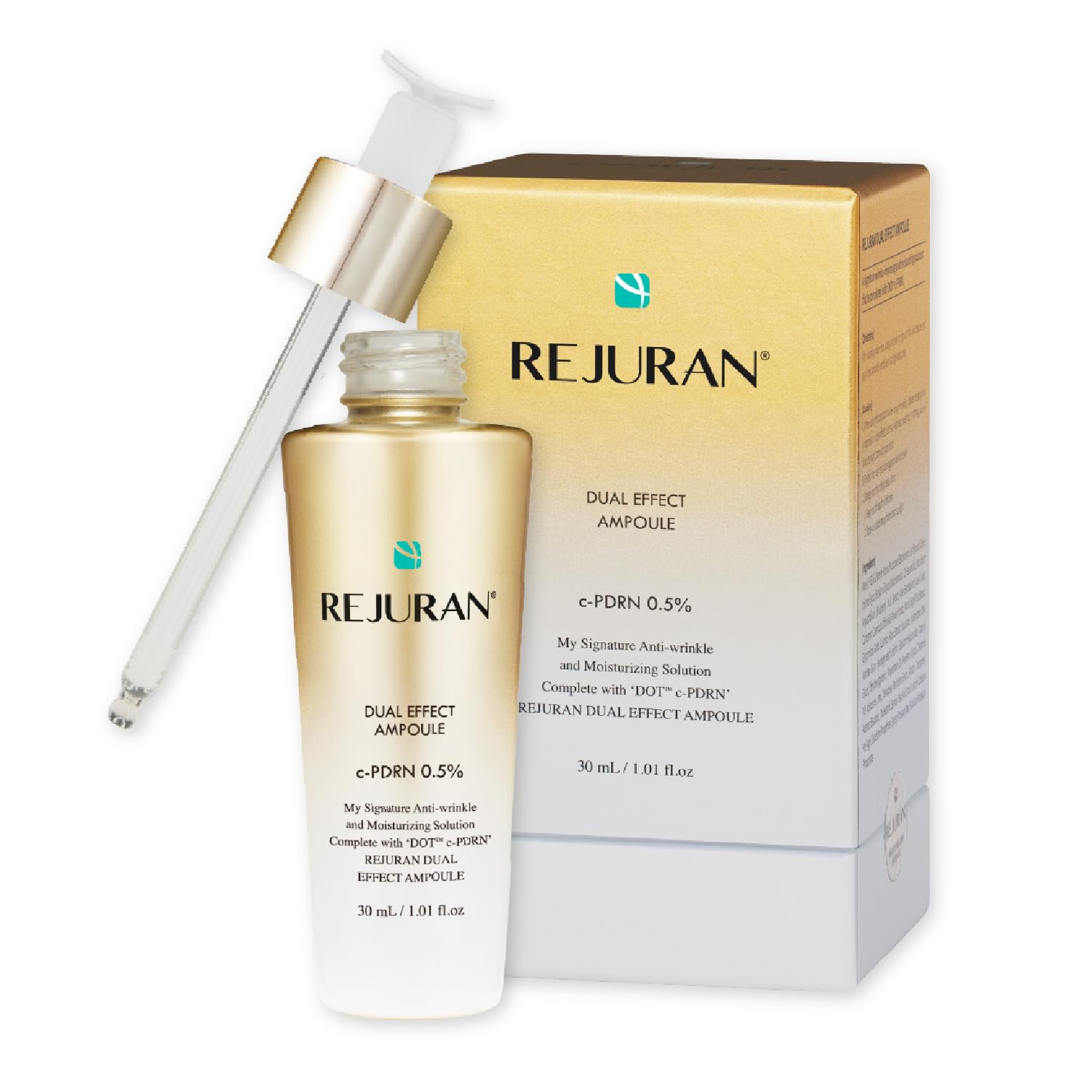 REJURAN Healer Ampoule – Professional-grade "Bio-Stimulator" for achieving a youthful, plumped, and high-definition "Glass Skin" finish, shop at Atelier De Glow UAE.
