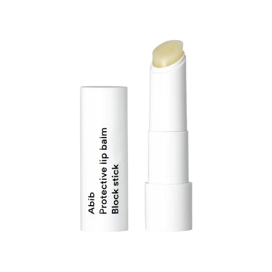 Abib Lip Block Stick for sun protection and AC-dryness in Dubai β Fragrance-free Korean lip treatment to prevent sun damage with fast delivery in UAE.