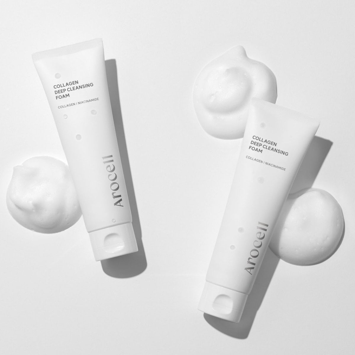 Arocell Collagen Wash β Professional-grade "Topical Sebum Vacuum & 24-Hour Non-Stripping Collagen Cushion Primer" for a flawless skin base, shop at Atelier De Glow UAE.