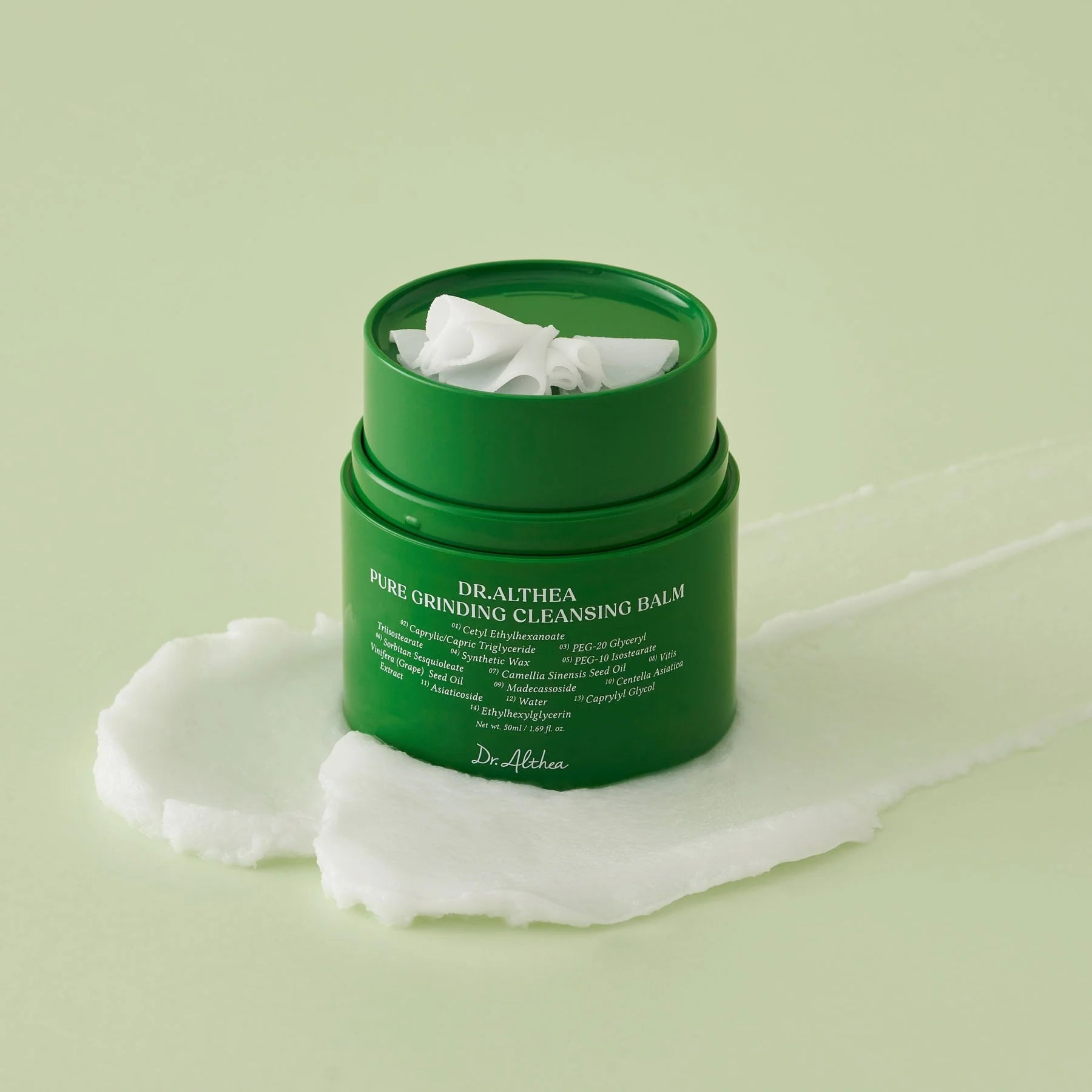 Dr. Althea Pure Grinding β Professional-grade "Clean-Tech" K-beauty cleanser for a calm, hydrated, and clear "Glass Skin" base, shop at Atelier De Glow UAE.