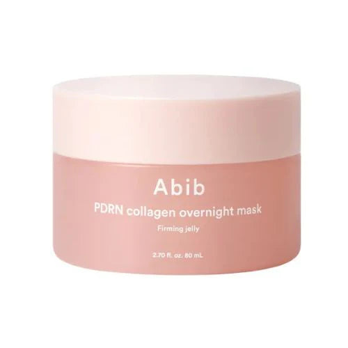 Abib PDRN Collagen Overnight Mask Firming Jelly 80ml – Vegan PDRN and plant-derived Collagen infused Korean sleeping mask available at Atelier De Glow UAE.