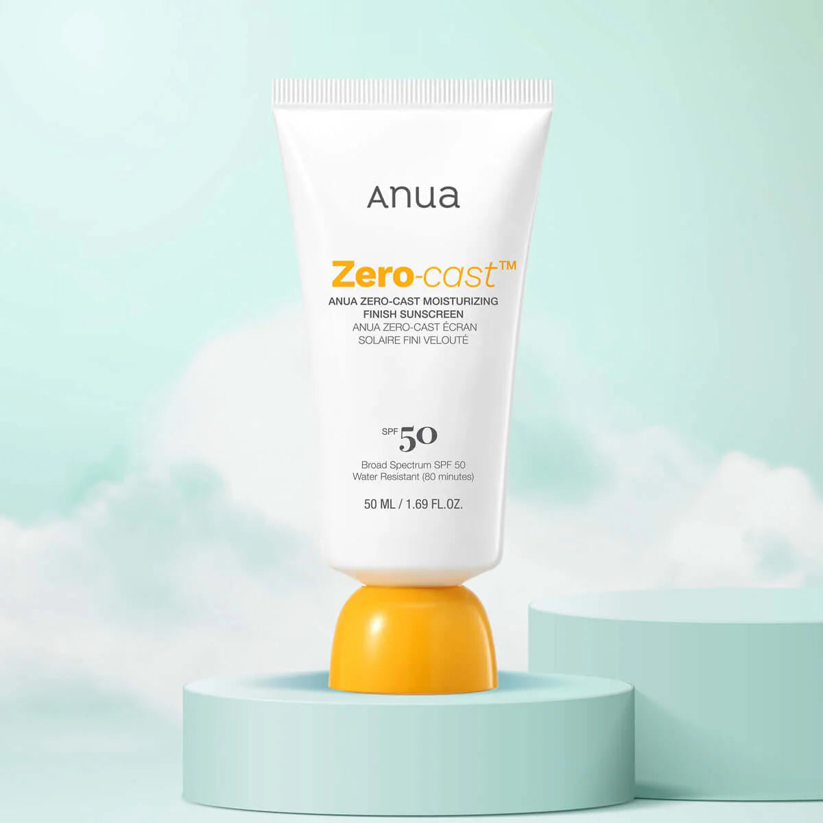 Anua Zero-Cast Sunscreen for all skin tones in Dubai β No-white-cast Korean sun protection for humid weather and high UV days with fast delivery in UAE.