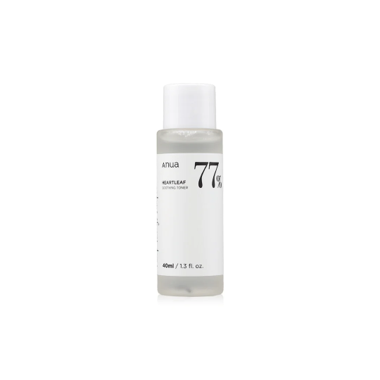 Anua Heartleaf Toner soothes & hydrates. Gentle exfoliation for healthy glow. Atelier De Glow.