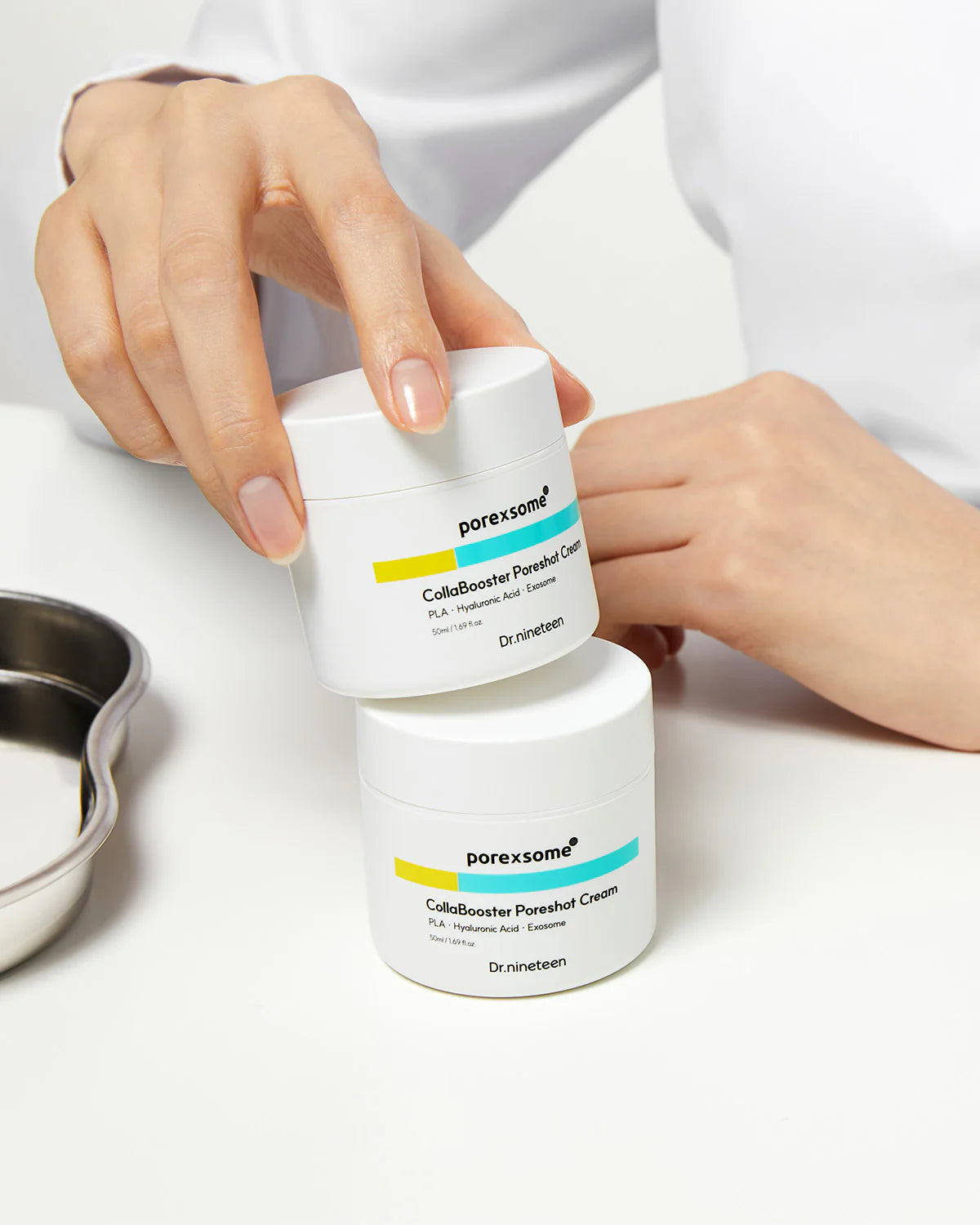 Dr.nineteen cream for enlarged pores, sagging skin, and texture refinement β Intensive collagen-boosting Korean treatment from Atelier De Glow UAE.