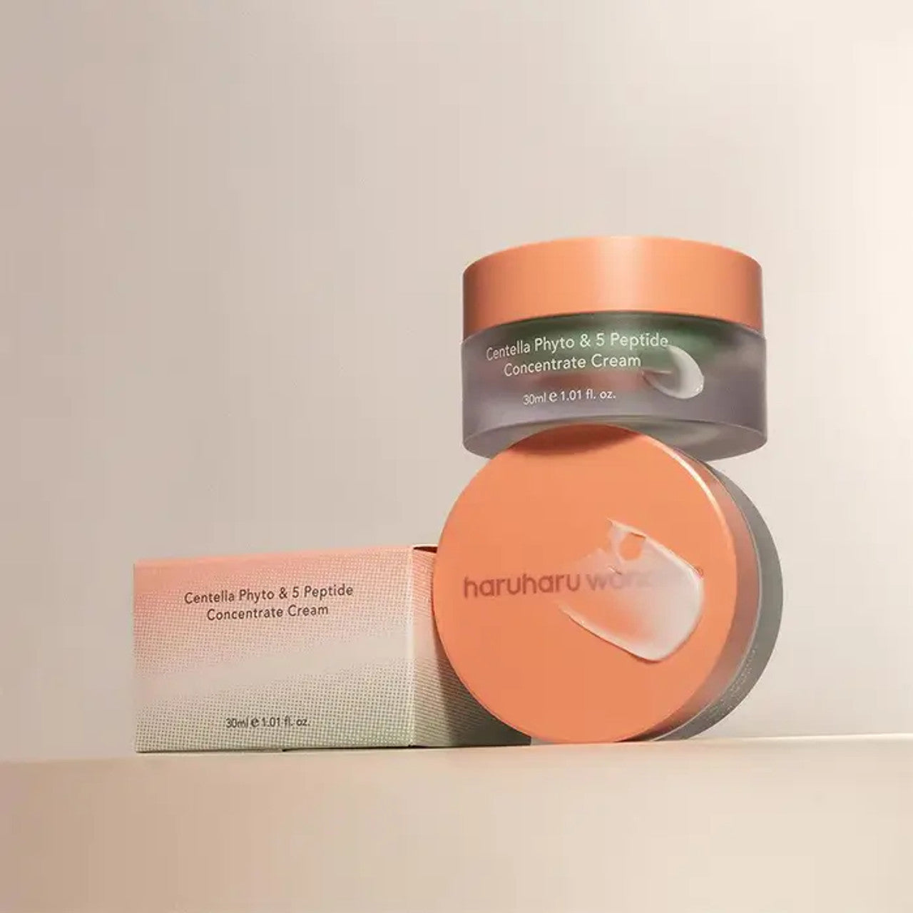 Haruharu Wonder peptide cream for sagging skin, fine lines, and barrier repair β Targeted "Elasticity Booster" for aging skin from Atelier De Glow UAE.