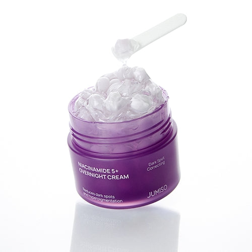 Jumiso overnight cream for stubborn sun spots, melasma, and morning skin dullness – High-potency evening brightening treatment from Atelier De Glow UAE.