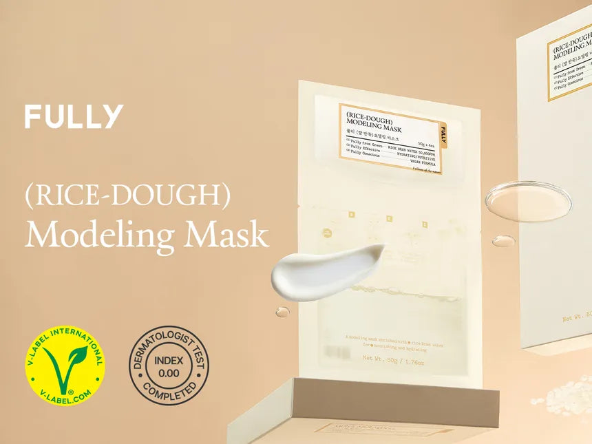 Fully Rice Dough Modeling Mask - 4 Sheets