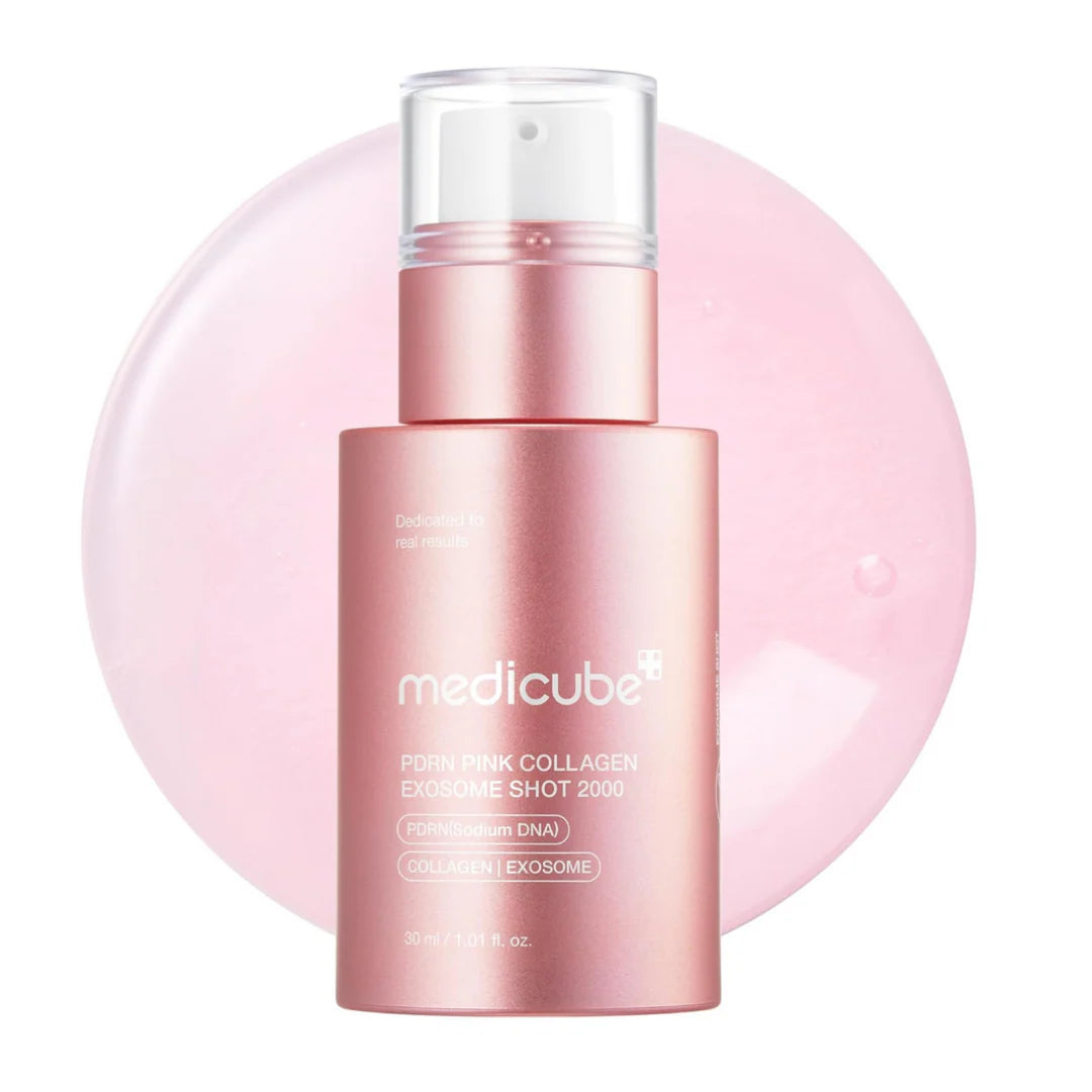 Medicube PDRN Pink Collagen Exosome Shot Serum 2000 | Atelier De Glow UAE