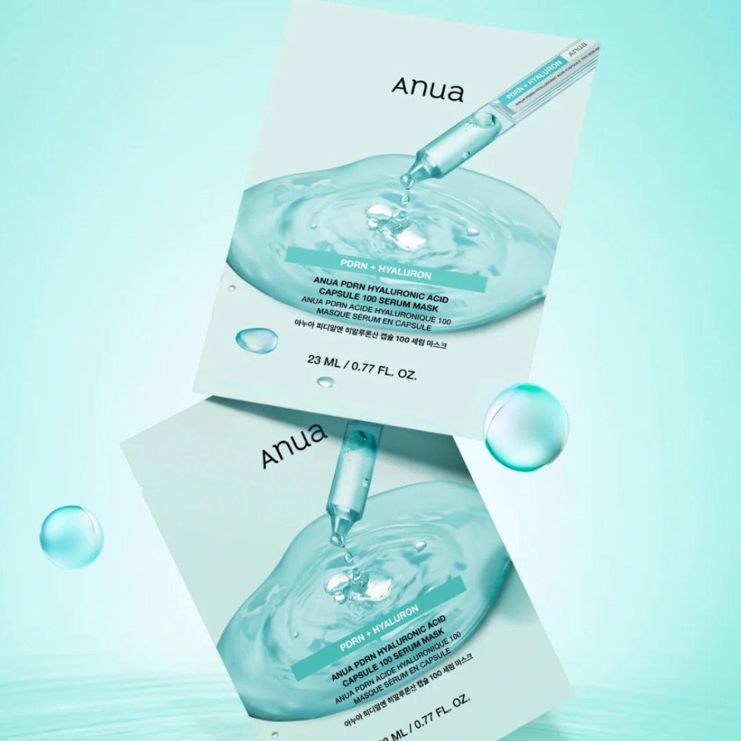 Anua PDRN Mask for deep hydration and sun-recovery in Dubai – Clinical-grade Korean repair mask for "Glass Skin" luminosity with fast UAE delivery.