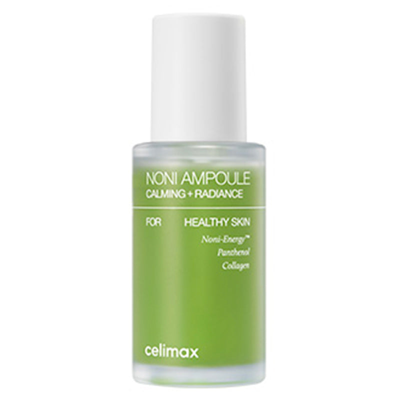 celimax The Real Noni Energy Ampoule β 30ml Korean serum with 71.77% Noni Fruit Extract and Adenosine available at Atelier De Glow UAE.