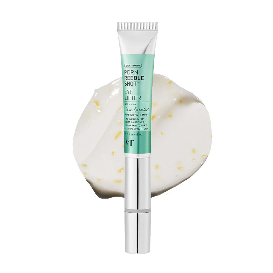 Precision applicator of VT PDRN Eye Lifter – Targeted "tingling" micro-stimulation for enhanced absorption of regenerative actives at Atelier De Glow UAE.