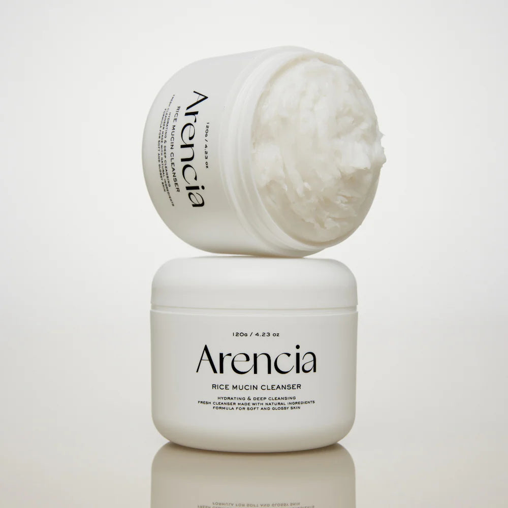 Arencia Rice Cleanser for AC-dehydrated skin and hard-water relief in Dubai β Moisturizing Korean facial wash with fast delivery in UAE.