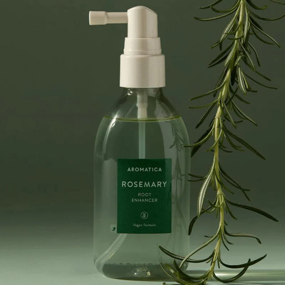 AROMATICA Scalp Enhancer for thinning hair and hard-water scalp irritation in Dubai – Refreshing Korean hair tonic with fast delivery in UAE.