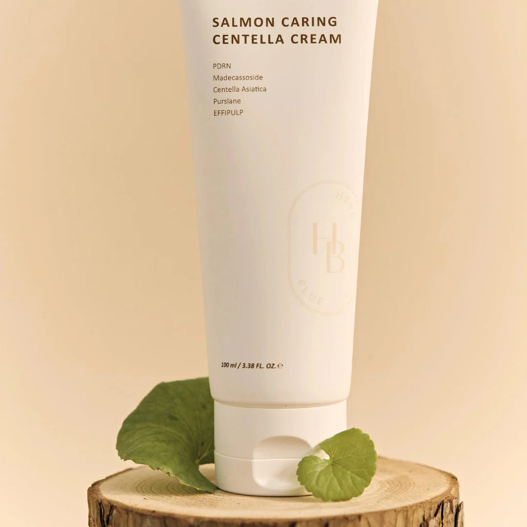 HEVEBLUE Salmon Caring Centella Cream | Atelier De Glow UAE