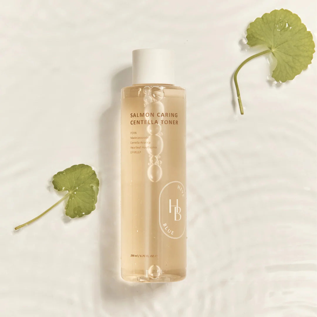 HEVEBLUE PDRN Toner – Professional-grade "Moisture Anchor" for achieving a smooth, resilient, and high-definition "Glass Skin" surface, shop at Atelier De Glow UAE.