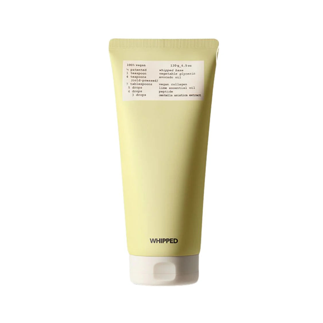 WHIPPED Vegan Pack Cleanser Lavocado β 130g gourmet dessert-textured 2-in-1 mask and low-pH foam cleanser available at Atelier De Glow UAE.