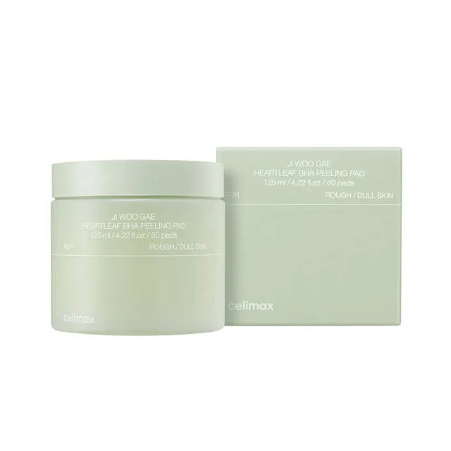 celimax JIWOOGAE Heartleaf BHA Peeling Pad