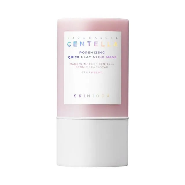SKIN1004 Madagascar Centella Poremizing Quick Clay Stick Mask 27g β soothing clay mask stick formulated with white mud and centella asiatica available at Atelier De Glow UAE.