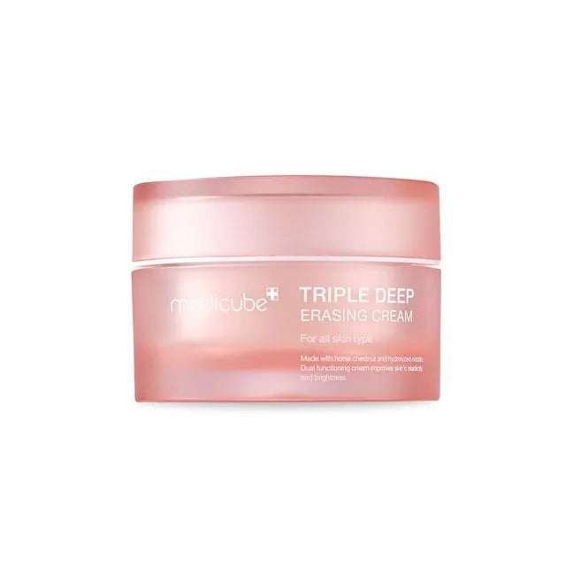 Medicube Triple Collagen Cream 4.0 – 50ml advanced firming moisturizer with triple collagen complex available at Atelier De Glow UAE.