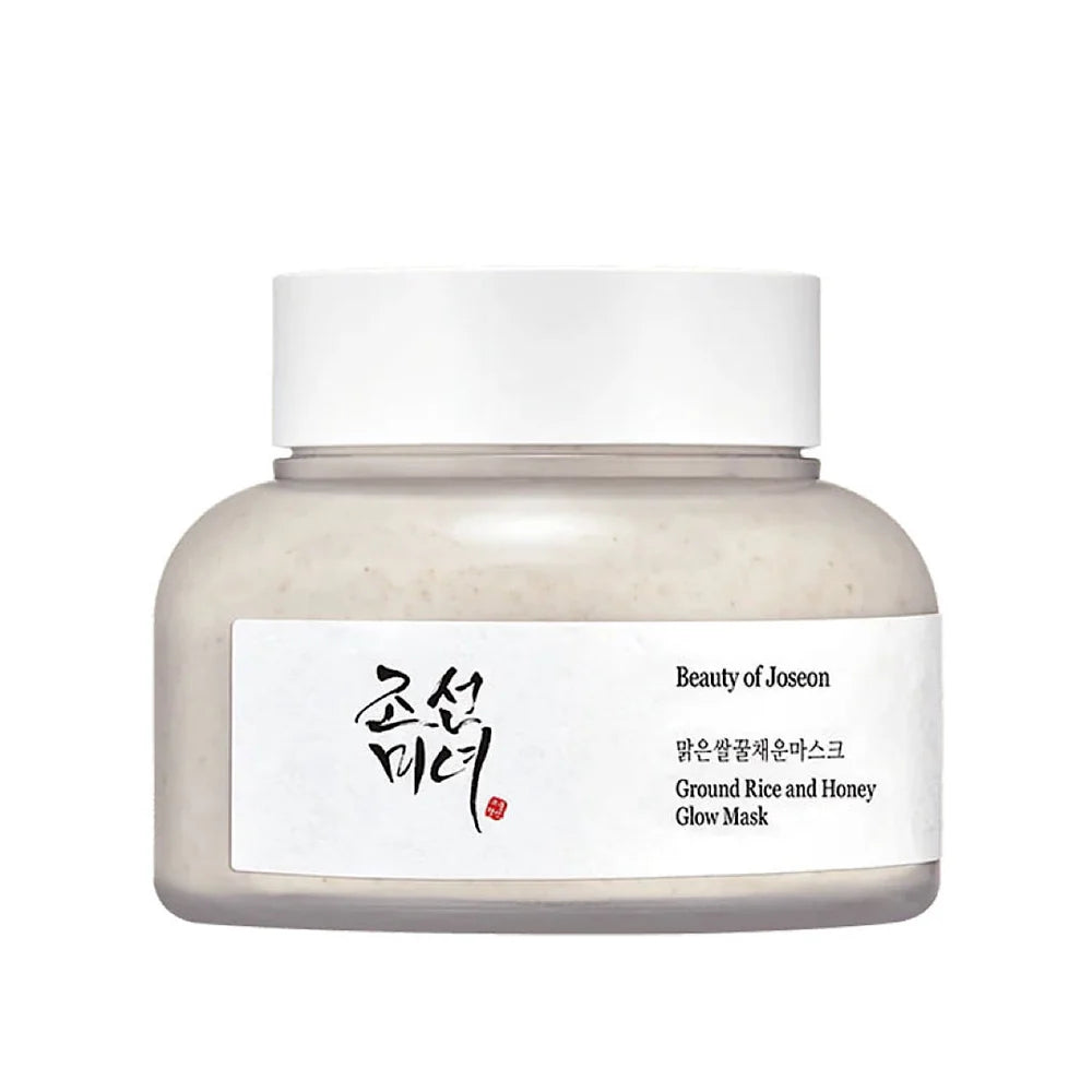 Beauty of Joseon Ground Rice and Honey Glow Mask β 150ml Korean wash-off mask with Honey, Rice Lees, and Kaolin available at Atelier De Glow UAE.