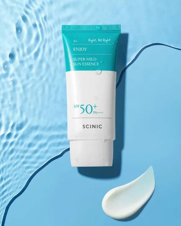 SCINIC Enjoy Super Mild Sun Essence | Atelier De Glow UAE