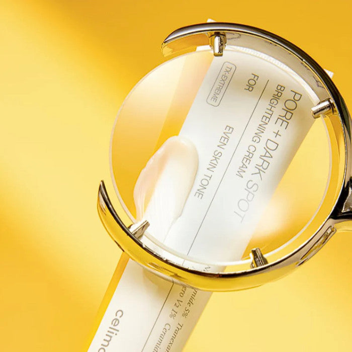 Lightweight, non-greasy texture of celimax Dark Spot Cream β Fast-absorbing brightening moisturizer for a radiant finish at Atelier De Glow UAE.