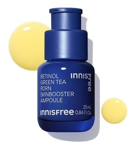 Innisfree PDRN Ampoule β Professional-grade "Pore Refiner" for achieving a tight, luminous, and high-definition "Glass Skin" look, shop at Atelier De Glow UAE.