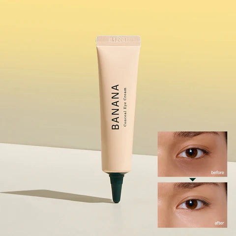 shaishaishai Banana Eye Cream β Professional-grade "Crease-Proof Dark Circle Camouflage & Translucent Tone-Up Filter" for an illuminated gaze, shop at Atelier De Glow UAE.