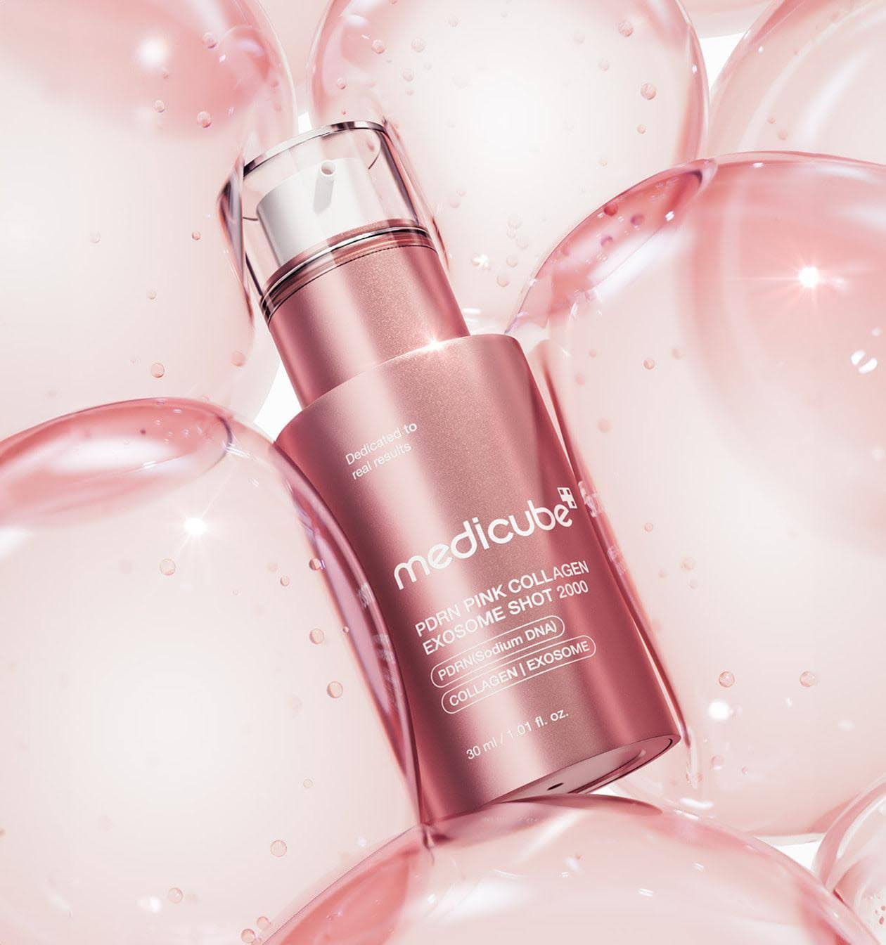 Medicube PDRN Pink Collagen Exosome Shot Serum 2000 | Atelier De Glow UAE