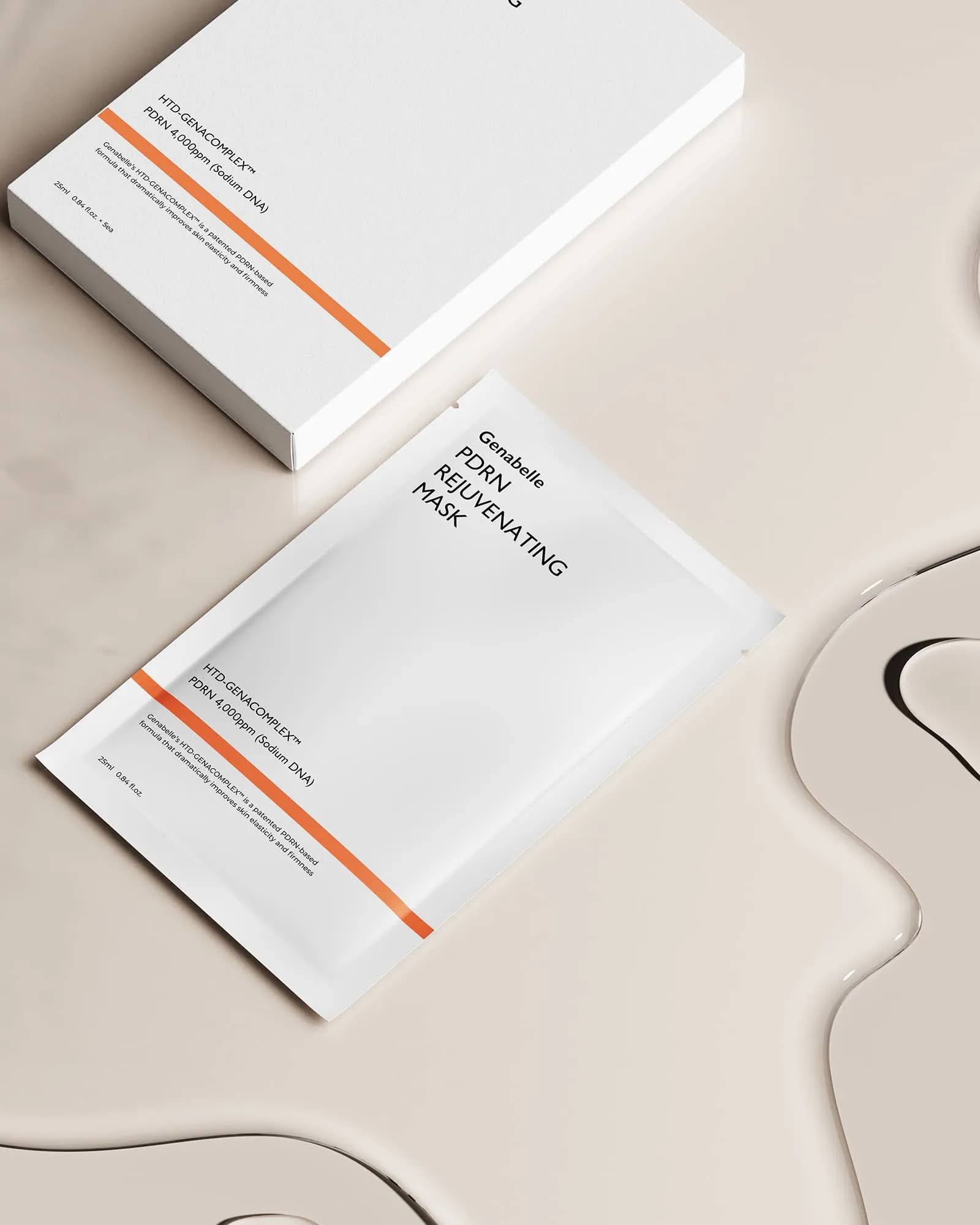 Genabelle PDRN β Professional-grade "Topical Skin Booster" for achieving a firm, luminous, and youthful "Glass Skin" finish, shop at Atelier De Glow UAE.