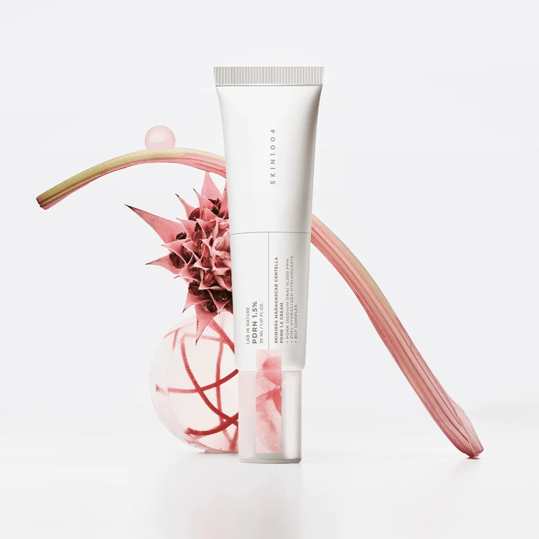 SKIN1004 PDRN 1.5 Cream for improving skin elasticity, strengthening a weakened moisture barrier, and soothing irritated or sensitive complexions from Atelier De Glow UAE.