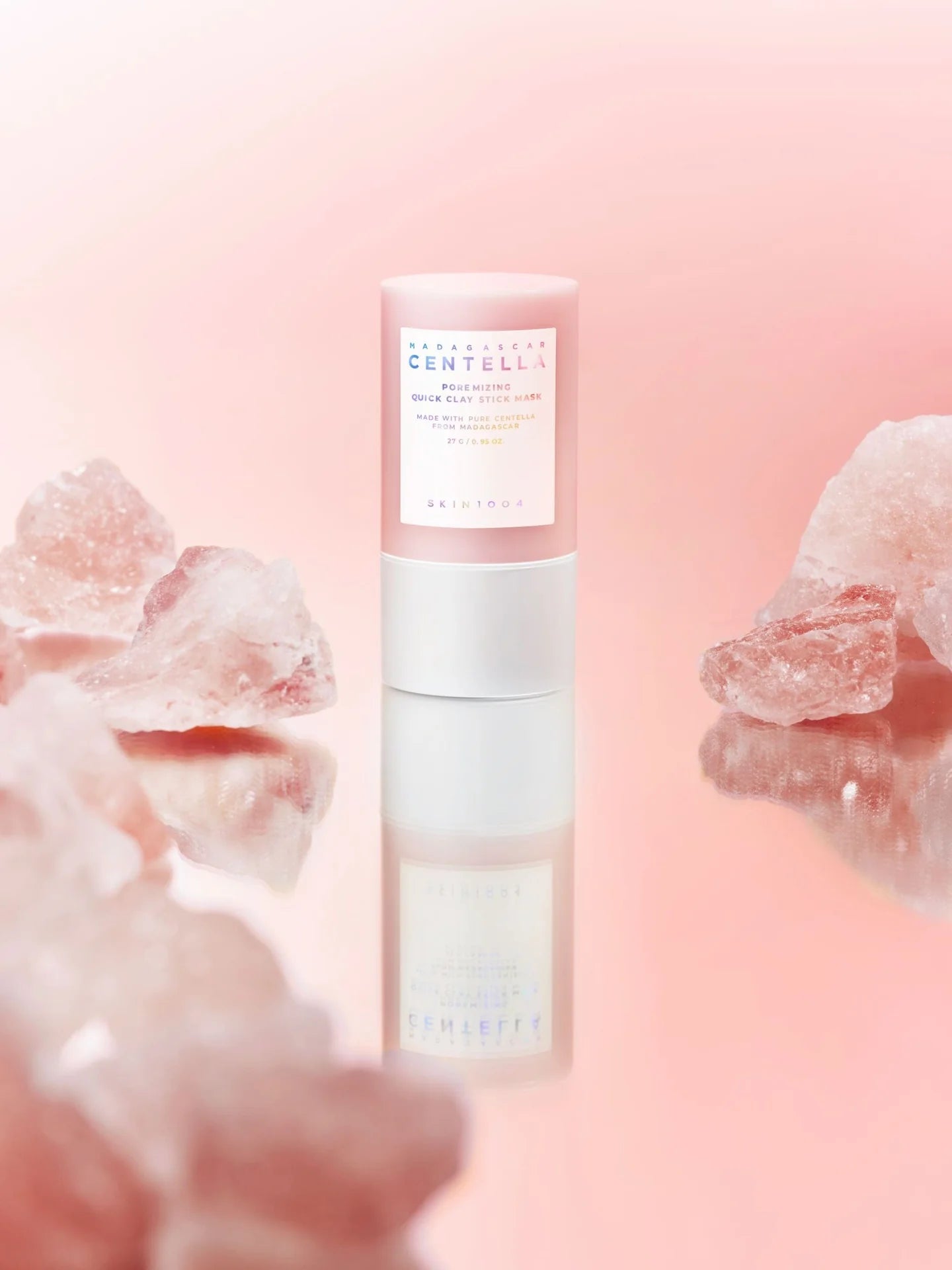SKIN1004 Madagascar Centella Poremizing Quick Clay Stick Mask for deep pore cleansing, sebum control, and calming irritated skin without drying from Atelier De Glow UAE.