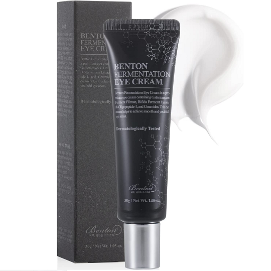 Benton Fermentation Eye Cream Mini for reviving tired eyes and AC-induced dryness in Dubai β Portable anti-aging Korean skincare with fast UAE delivery.