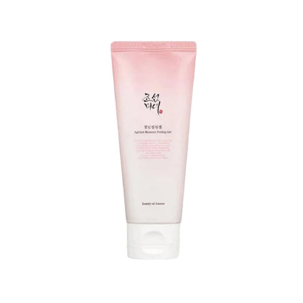 Beauty of Joseon Apricot Blossom Peeling Gel β 19% Apricot Flower Water Korean exfoliator for sensitive skin available at Atelier De Glow UAE.