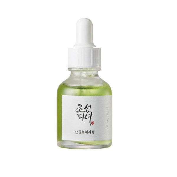 BBeauty of Joseon Calming Serum: Green Tea + Panthenol – 30ml Korean soothing serum with Artemisia available at Atelier De Glow UAE.