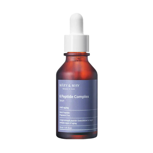Shop Mary&May - 6 Peptide Complex Serum for Advanced Anti-Aging Care at Atelier de Glow