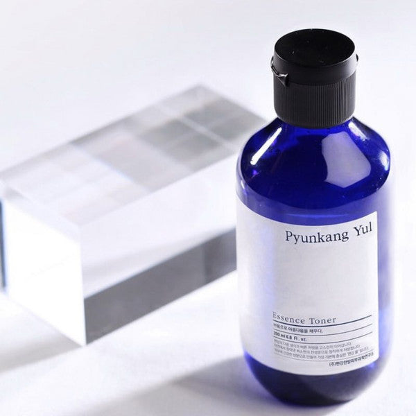 Pyunkang Yul Essence Toner for healing AC-dehydrated skin and heat-sensitized barriers in Dubai β Intense Korean moisture with fast UAE delivery.