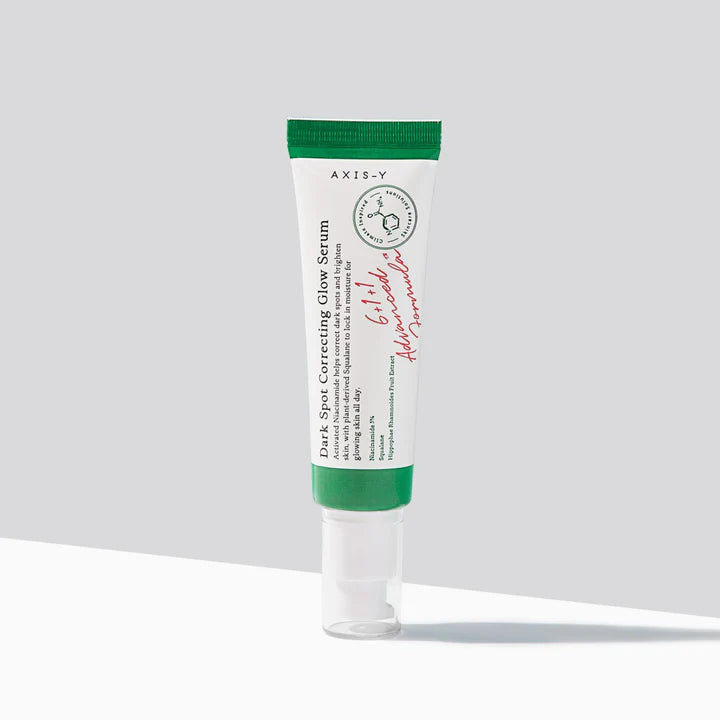AAXIS-Y Glow Serum for hyperpigmentation and sun-damage repair in Dubai – Lightweight Korean treatment for dark spots with fast UAE delivery.