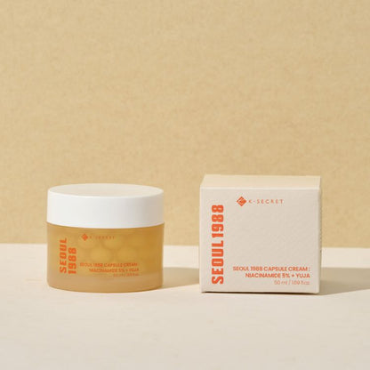 KSECRET SEOUL 1988 Capsule Cream: Niacinamide 5% + Yuja | Atelier De Glow UAE