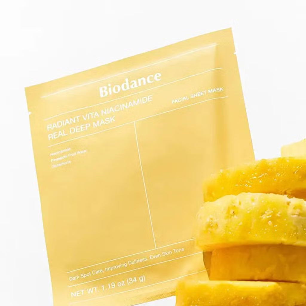 Biodance Vita Mask for treating sun spots and dullness in Dubai – Intensive overnight brightening treatment for radiant skin with fast UAE delivery.